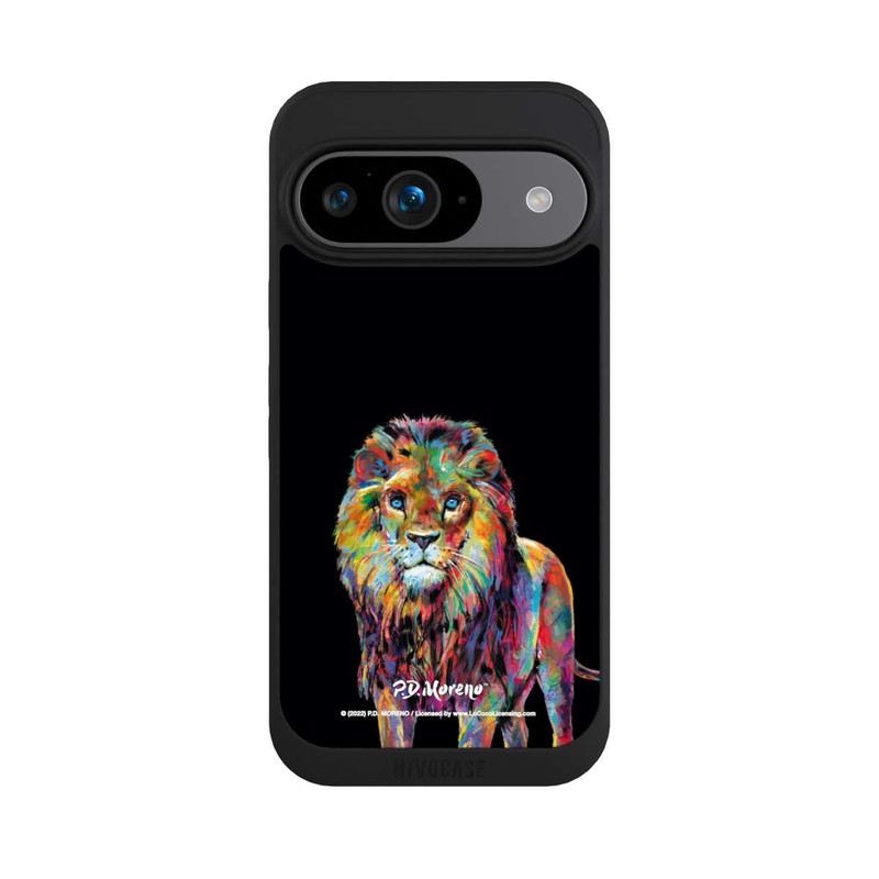 Pixel 9 NIVOpure Lion Colorful Art par P.D. Moreno