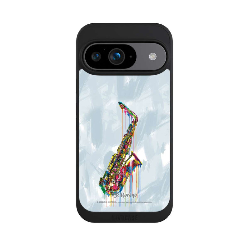Pixel 9 NIVOpure Saxophone Art By P.D. Moreno