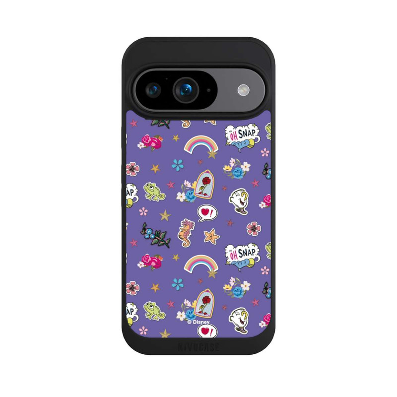 Pixel 9 NIVOpure Princess Pattern Purple Disney Princess