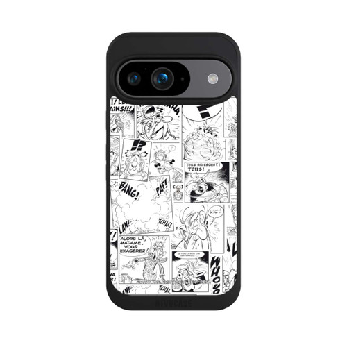 Google Pixel 9 NIVOpure Asterix Comic Schwarz und Weiß