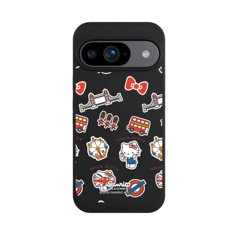 Pixel 9 NIVOpure Hello Kitty Londoner Abzeichen Transparent