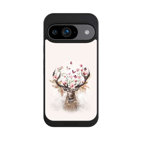 Google Pixel 9 NIVOpure Hirsch Blumen Geweih