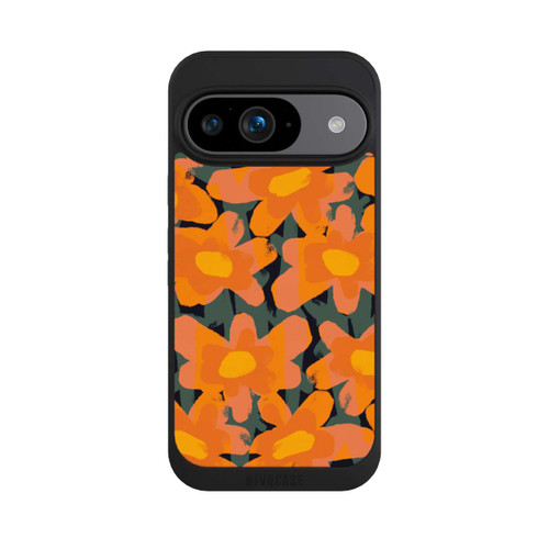 Google Pixel 9 NIVOpure Blumenwiese Orange