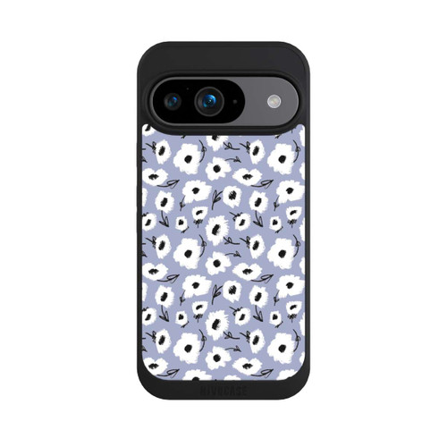 Google Pixel 9 NIVOpure Blumenmuster Lila