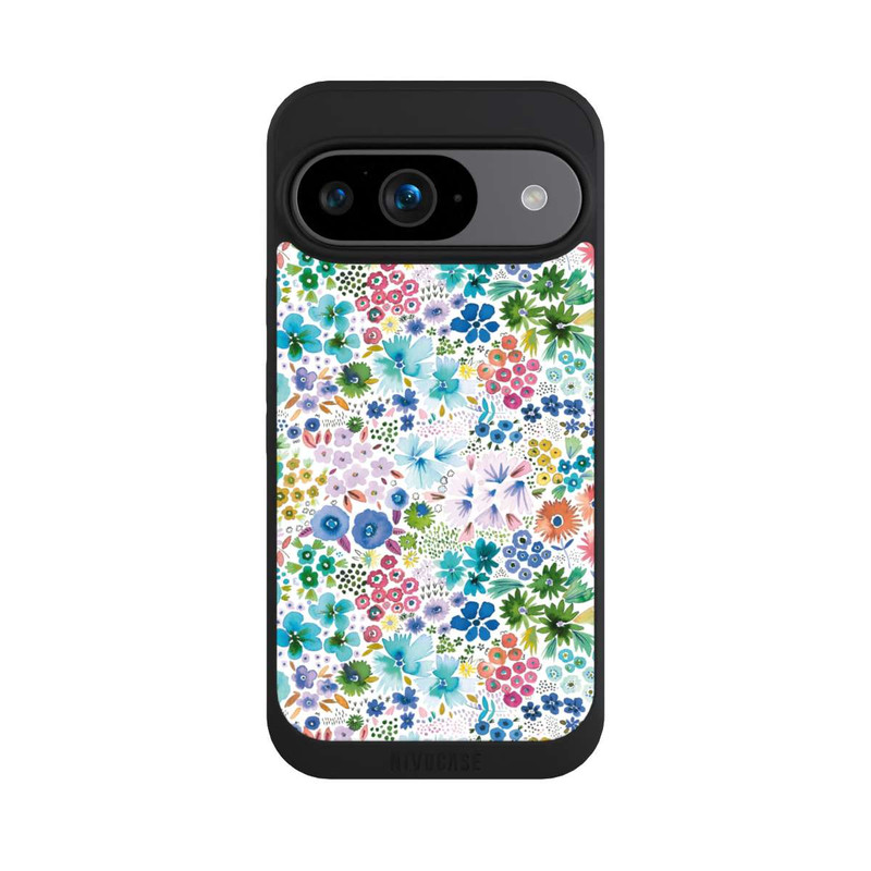 Pixel 9 NIVOpure Petites Fleurs de Printemps Bleues