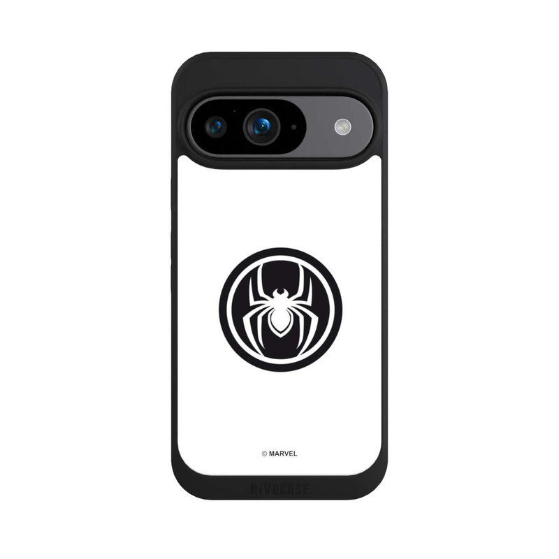 Pixel 9 NIVOpure Spider-Man Spider Logo White