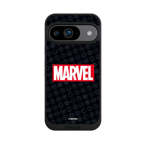 Google Pixel 9 NIVOpure Marvel Logo Black Red 