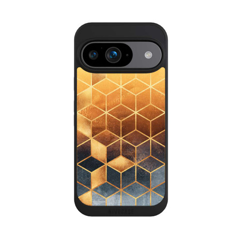 Google Pixel 9 NIVOpure Würfel goldener Farbverlauf