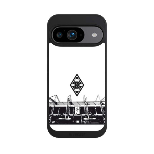 Google Pixel 9 NIVOpure Borussia-Park Schwarz und Weiß