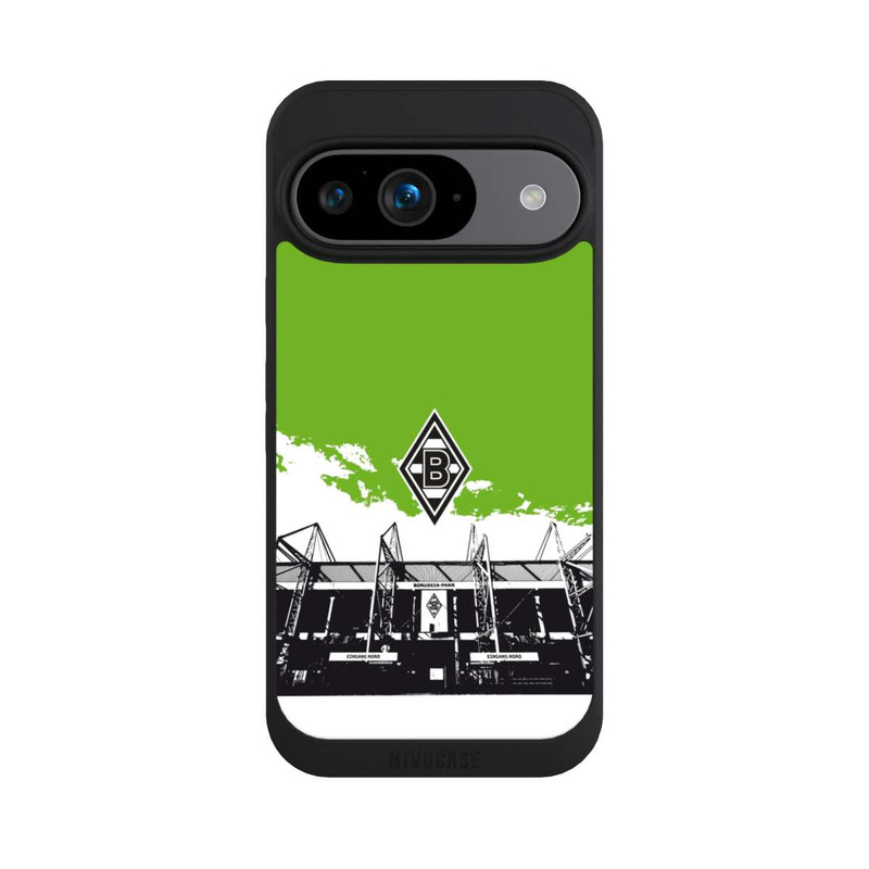 Pixel 9 NIVOpure Borussia-Park Schwarz Weiß Grün