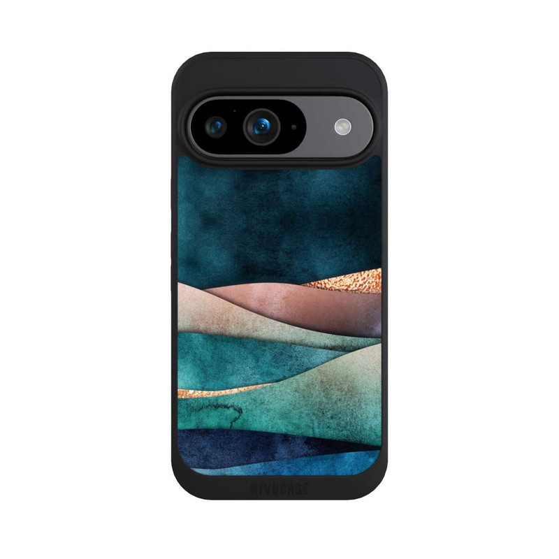 Pixel 9 NIVOpure Vagues bleu-or