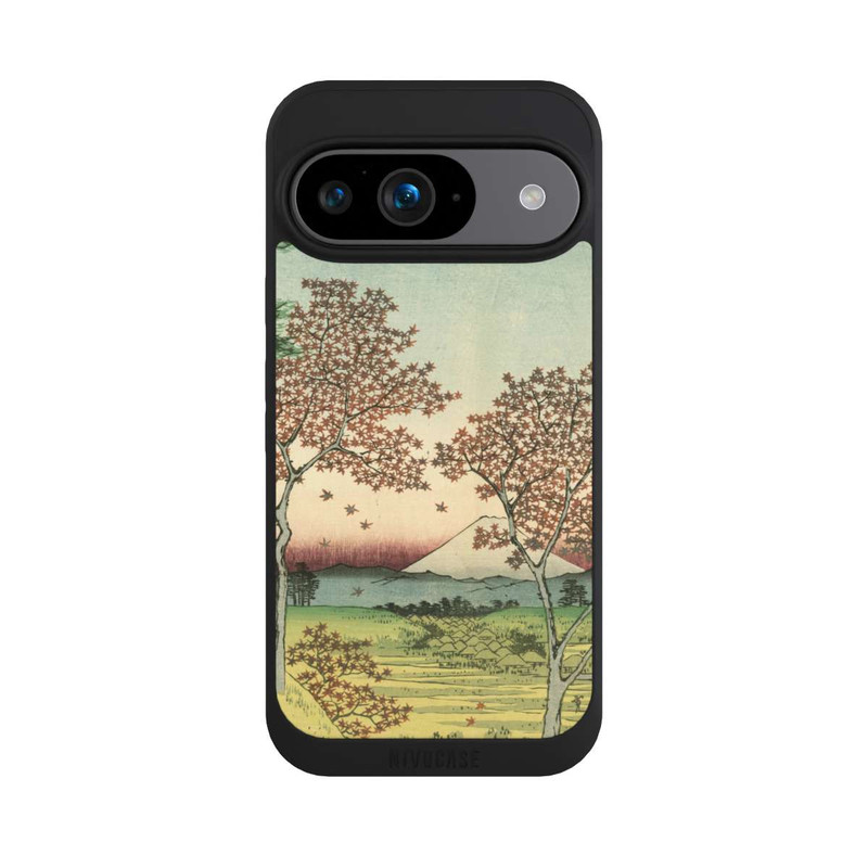 Pixel 9 NIVOpure Colline du crépuscule à Meguro Utagawa Hiroshige