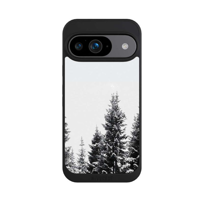 Pixel 9 NIVOpure Schneebedeckte Tannen