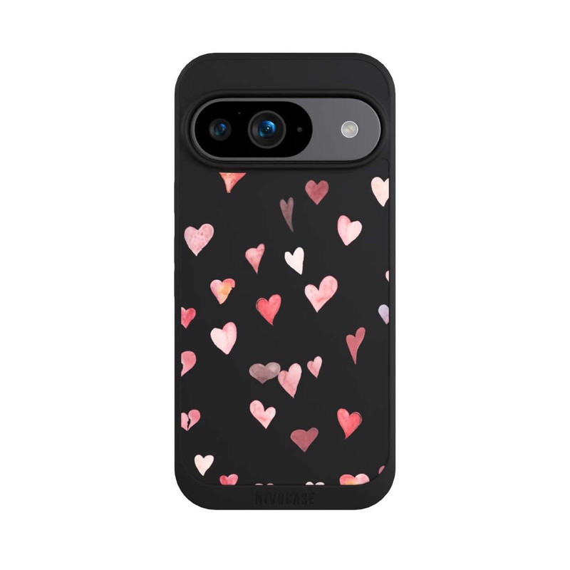 Pixel 9 NIVOpure Valentines Hearts Dropping