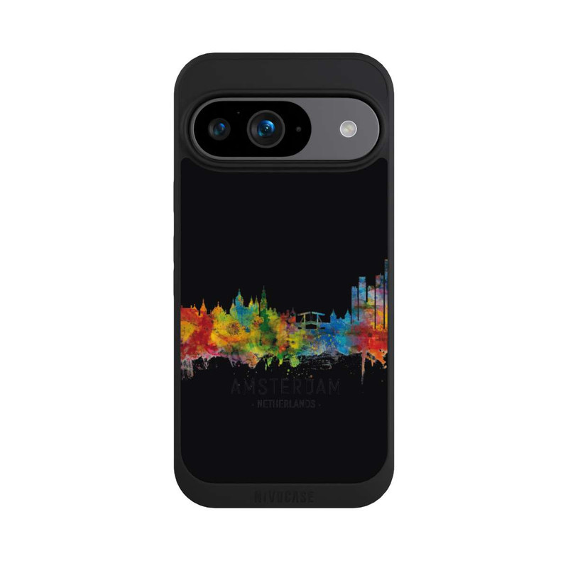 Pixel 9 NIVOpure Amsterdam Niederlande Skyline Schwarz