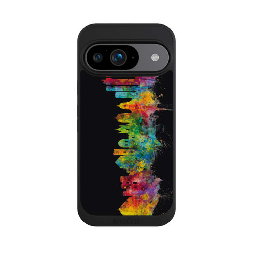 Google Pixel 9 NIVOpure Neapel Italien Skyline Schwarz