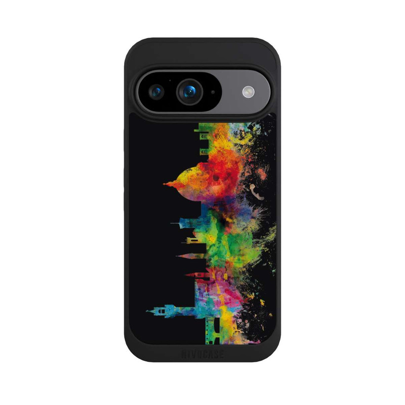 Pixel 9 NIVOpure Skyline von Florenz Italien Schwarz