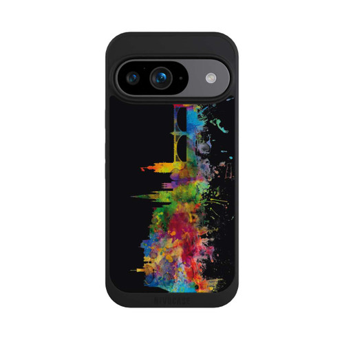 Google Pixel 9 NIVOpure Edinburgh Schottland Skyline Schwarz