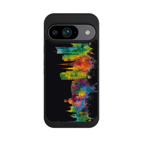 Google Pixel 9 NIVOpure Dortmund Skyline Schwarz