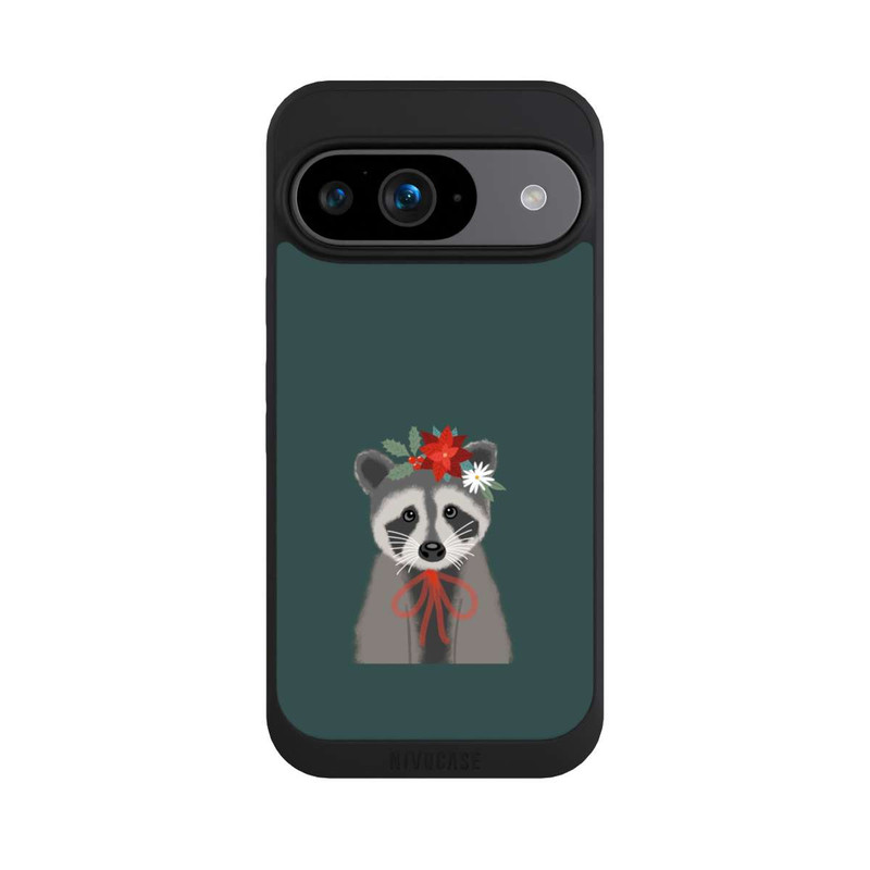Pixel 9 NIVOpure raton laveur de Noël