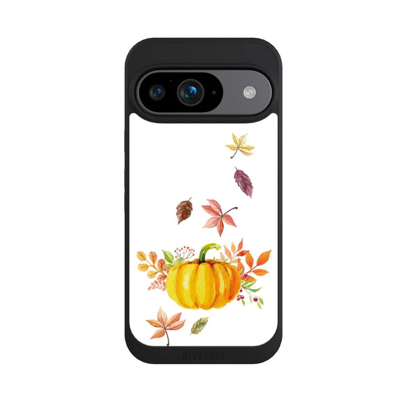 Pixel 9 NIVOpure Pumpkin-weißer Hintergrund 