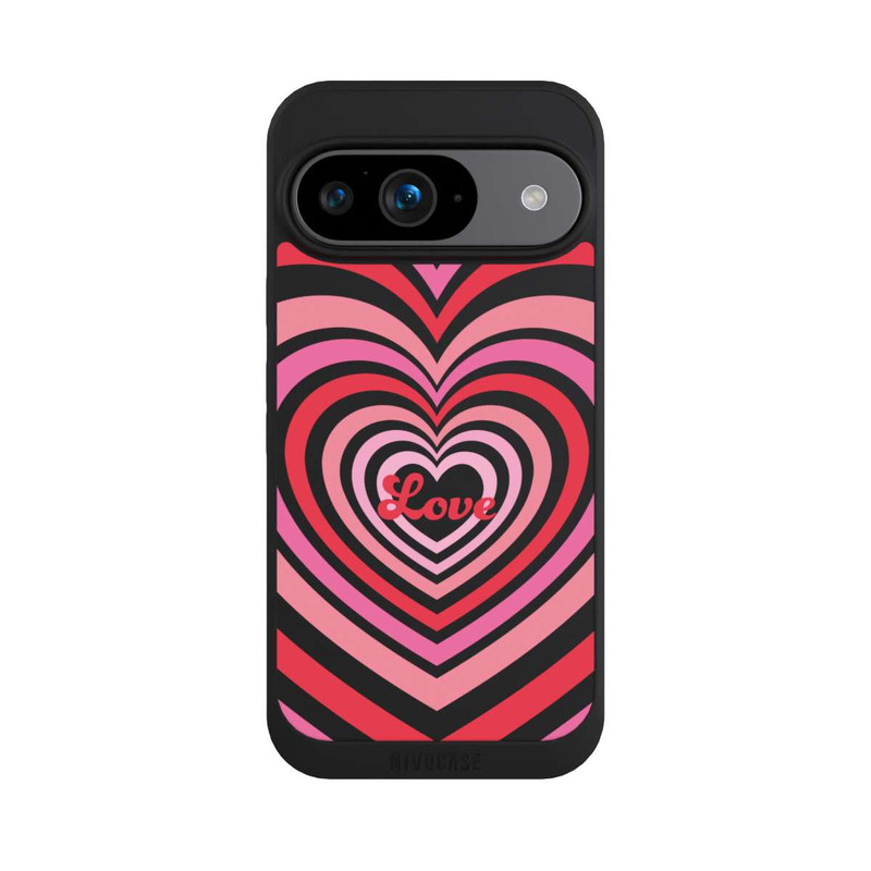 Pixel 9 NIVOpure Amour, nuances rouges