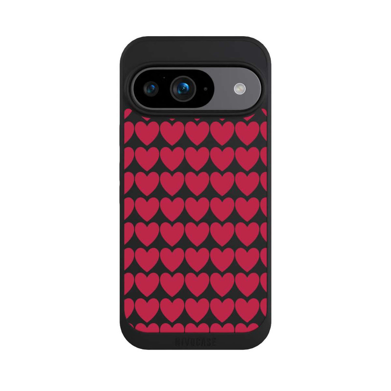 Pixel 9 NIVOpure Viva Magenta Hearts