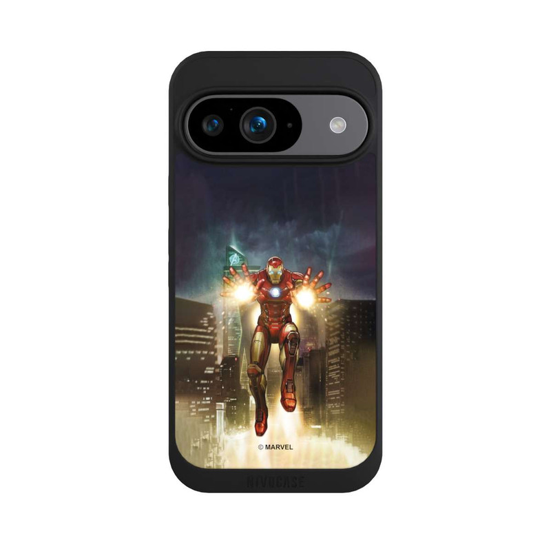 Pixel 9 NIVOpure Iron Man Flying