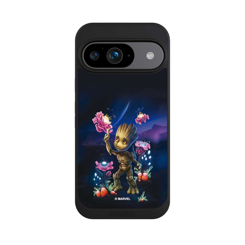 Pixel 9 NIVOpure Baby Groot Fleurs