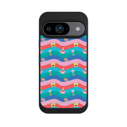 Google Pixel 9 NIVOpure Spongebob Freunde Bunte Wellen