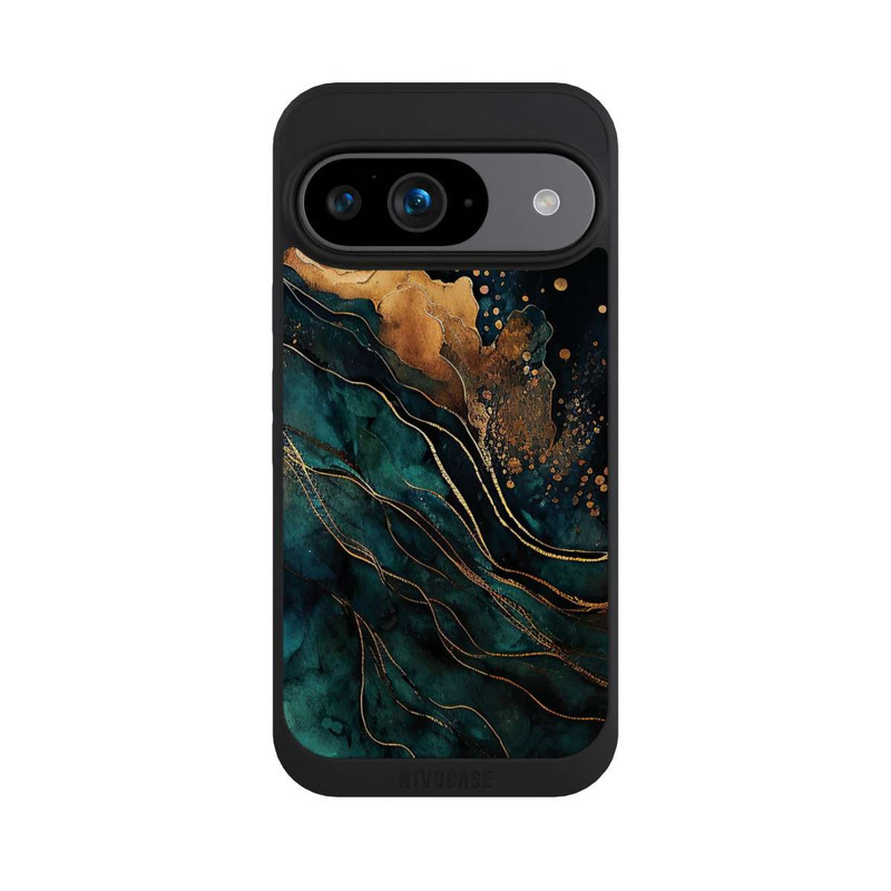 Pixel 9 NIVOpure Gold und Grün