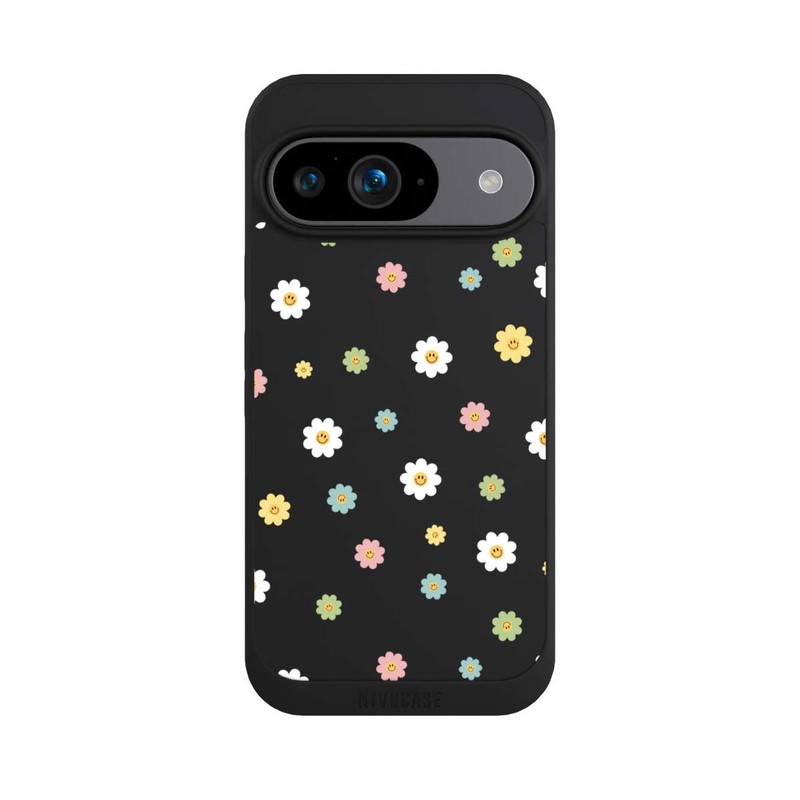 Pixel 9 NIVOpure Flower Power Petit Transparent