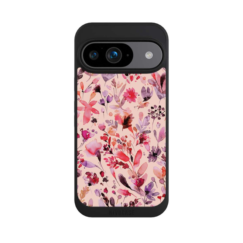 Pixel 9 NIVOpure Artsy Flowers Viva Magenta