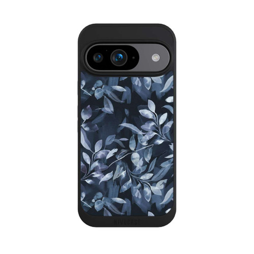 Google Pixel 9 NIVOpure Aquarelle Feuilles Mystiques Marine