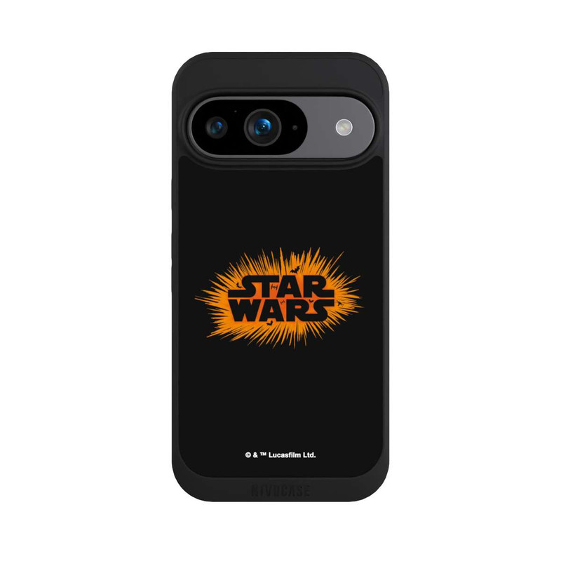Pixel 9 NIVOpure Star Wars Logo Orange Halloween Explosion