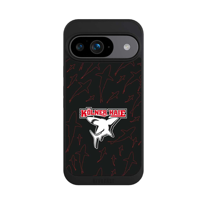 Pixel 9 NIVOpure Haie Muster Rot