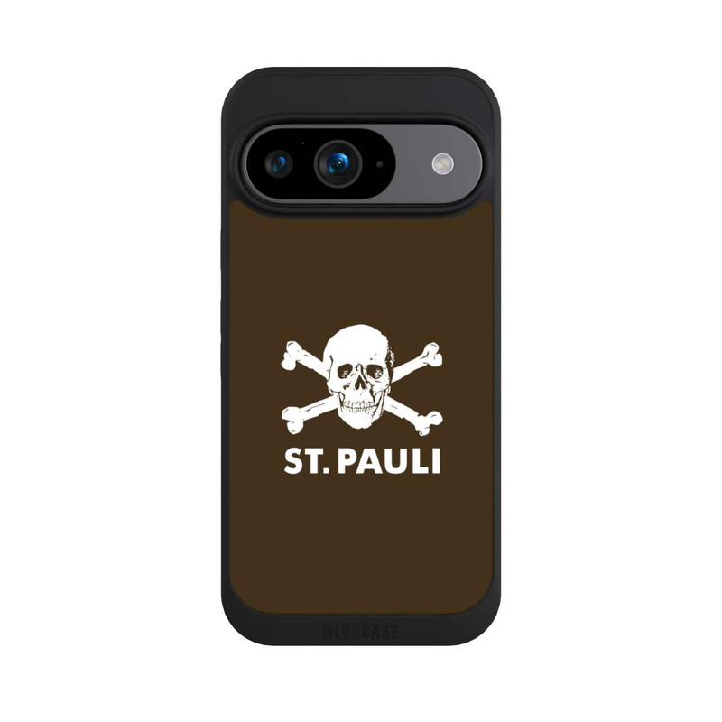 Pixel 9 NIVOpure FC St. Pauli Logo Braun