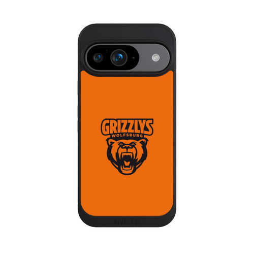 Google Pixel 9 NIVOpure Logo Schwarz und Orange