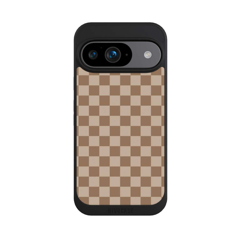Pixel 9 NIVOpure Carreaux marron