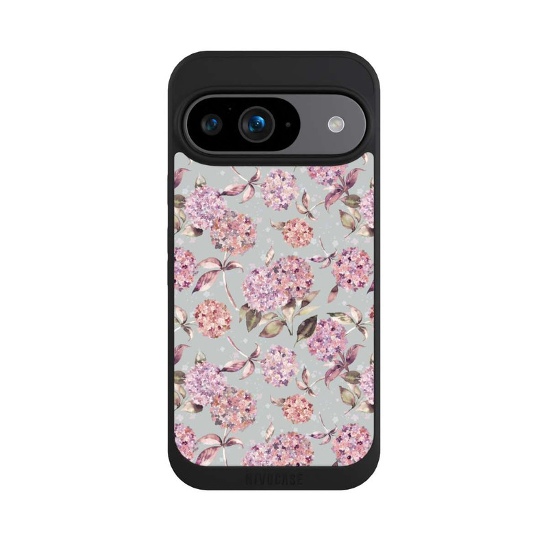 Pixel 9 NIVOpure Pastel Magic Hydrangea Floral Watercolor Pink