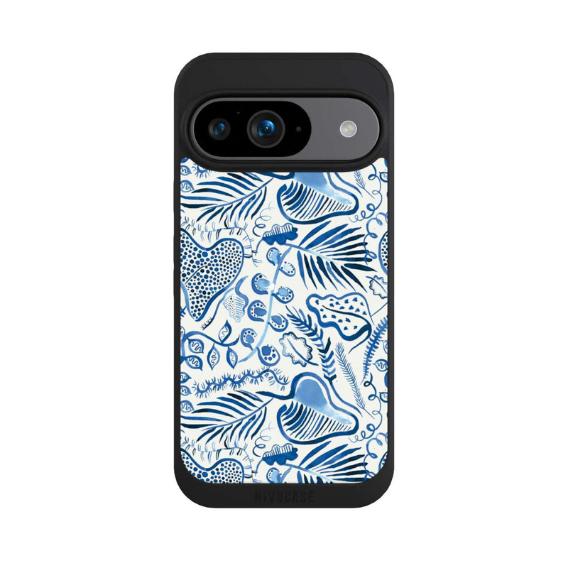 Pixel 9 NIVOpure Tropical Forest Leaves Blue