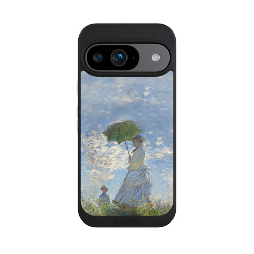 Google Pixel 9 NIVOpure Frau mit Sonnenschirm - Monet