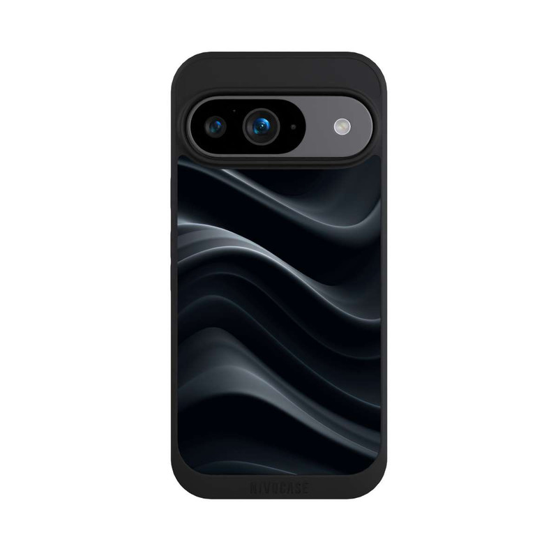 Pixel 9 NIVOpure Black Waves Texture