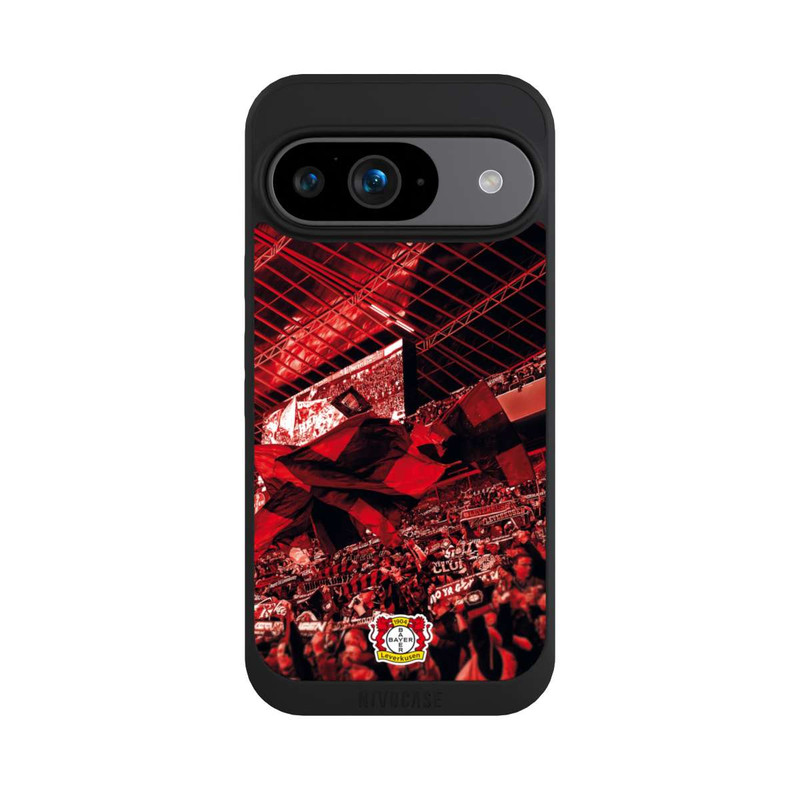 Pixel 9 NIVOpure Bayer 04 Leverkusen Fankurve Rot