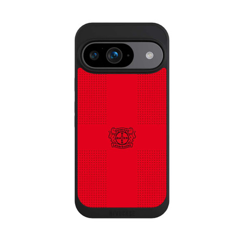 Google Pixel 9 NIVOpure Logo Schwarz auf Rot
