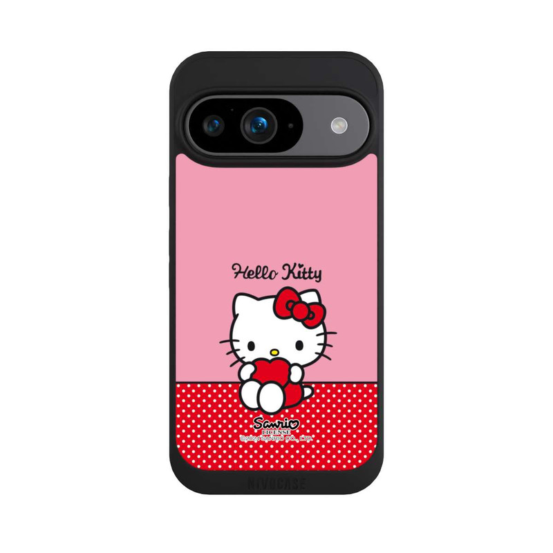 Pixel 9 NIVOpure Hello Kitty sitzend mit Herz