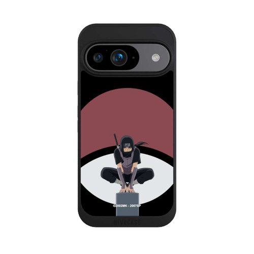 Google Pixel 9 NIVOpure Itachi Uchiha Symbol schwarz