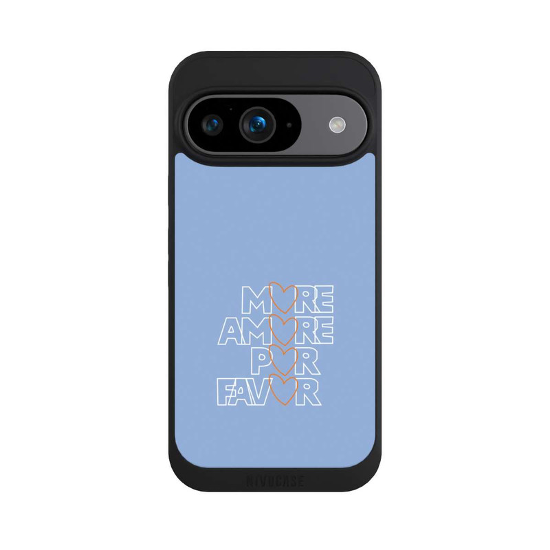 Pixel 9 NIVOpure More Amore blue orange