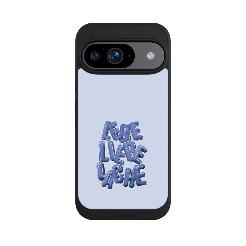 Pixel 9 NIVOpure Lebe Liebe Lache Blue