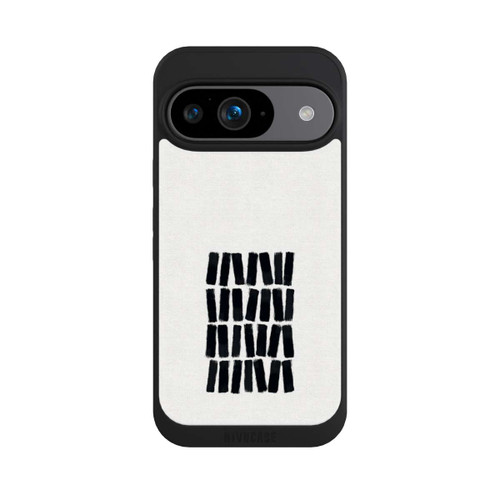 Google Pixel 9 NIVOpure Schwarze Pinselstriche